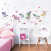 Magical Unicorn Wall Sticker in a Girls Room