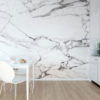 Kitchen with the stunning Marble Wall Mural