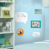 Peel and Stick Notepad Dry Erase Teen Decals on a Teenager's wall
