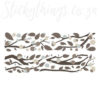 Roommates Brown Branch Wall Sticker Sheets