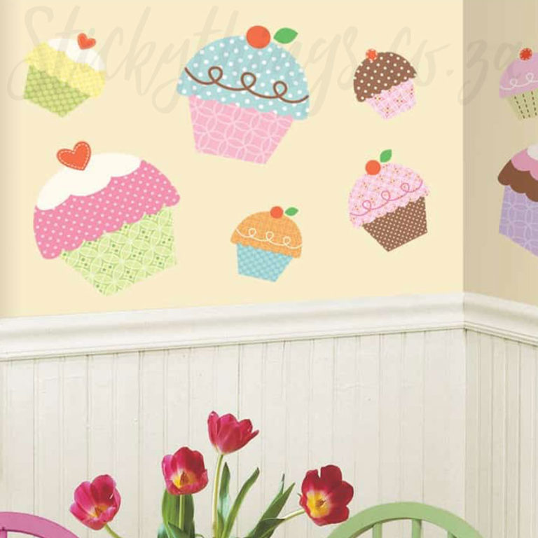 Party decor ideas: use Cupcake Wall Stickers