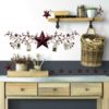 Stars and Berries Wall Stickers in a country kitchen