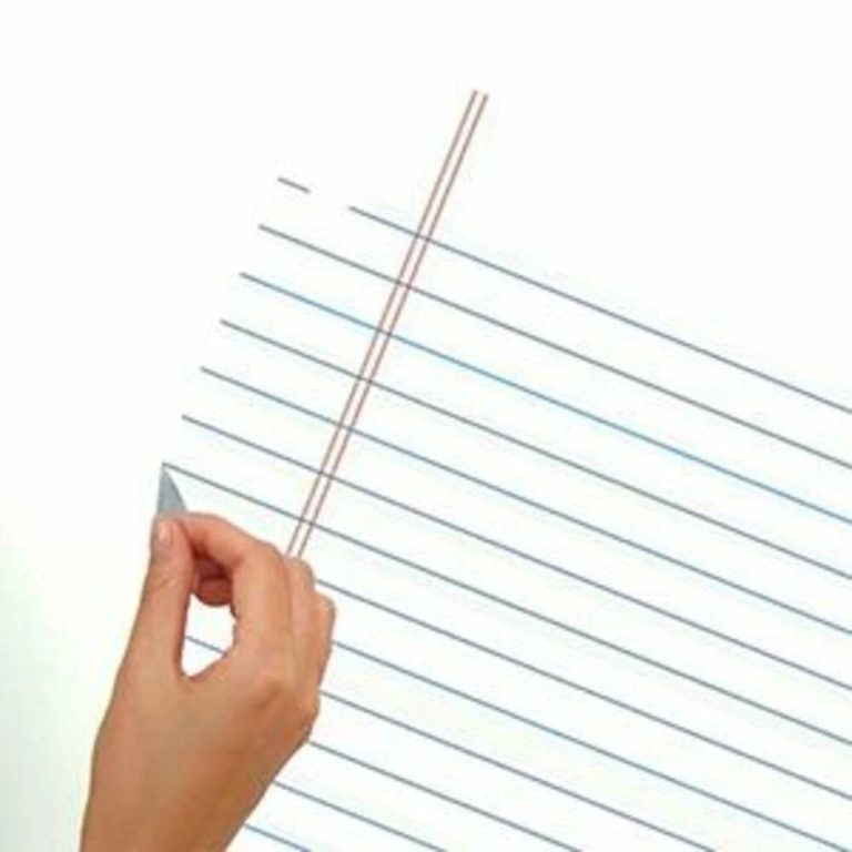 Super Easy - hand showing the peel and stick notepad dry erase vinyl stickers