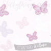 Pink and Purple Butterflies Wallpaper