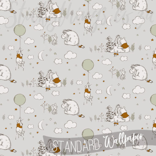 Pattern of the Winnie The Pooh Wallpaper
