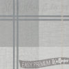 A close up of Metallic Stripe Textured Tartan Wallpaper