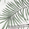 Green Palm Leaf Pattern Wallpaper up close