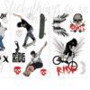 Sheets of Extreme Sports Wall Decals