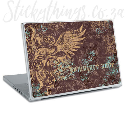 Dare to Dream Laptop Skin on a laptop