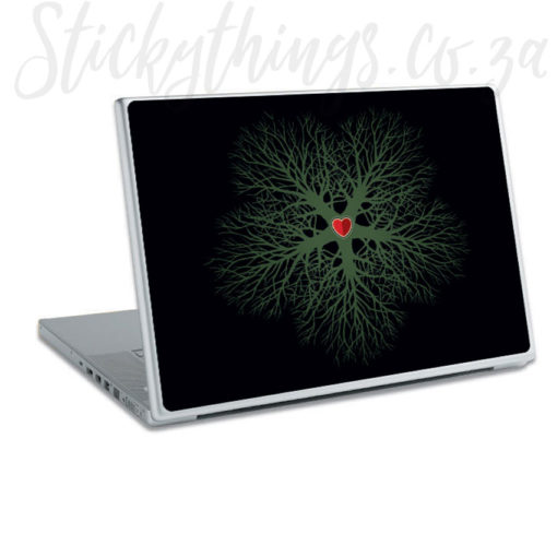 Love Nature Laptop Skin on a laptop