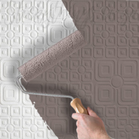 3D Embossed Paintable Wallpaper • StickyThings Wall Stickers South Africa
