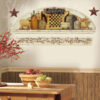 Roommates Primitive Arch Wall Sticker in a country kitchen