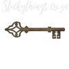 A close up of Antique Key Wall Sticker