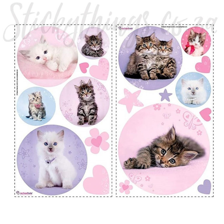 A close up of Cat Lover Wall Stickers