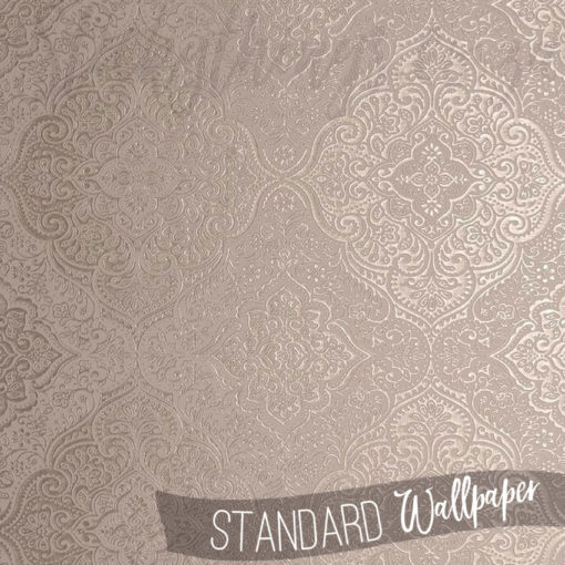 A close up of Luxe Metallic Pattern Wallpaper