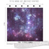 Size and Exact Graphics of Constellation of Stars in Space Wall Mural