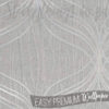 A close up of Grey Folded Silk Wallpaper