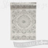 Roll of Silver and Grey Barocco Print Wallpaper