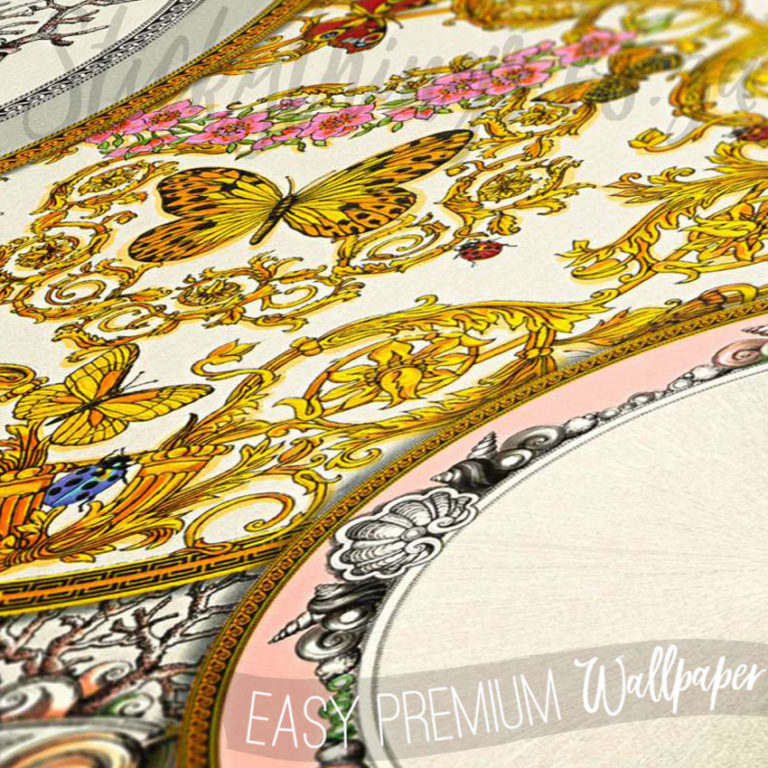 A close up of Versace Les Etoiles De la Mer Wallpaper