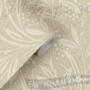 Roll of Beige Floral Berry Wallpaper
