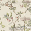 A close up of Cream Heritage Branch Wallpaper