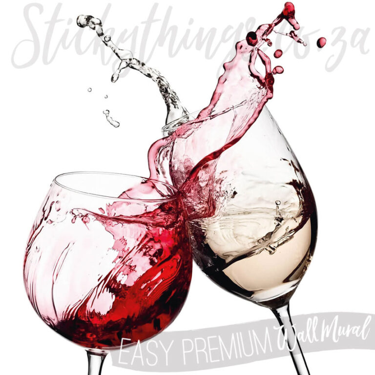Clinking Wineglasses Photo Wall Art up close