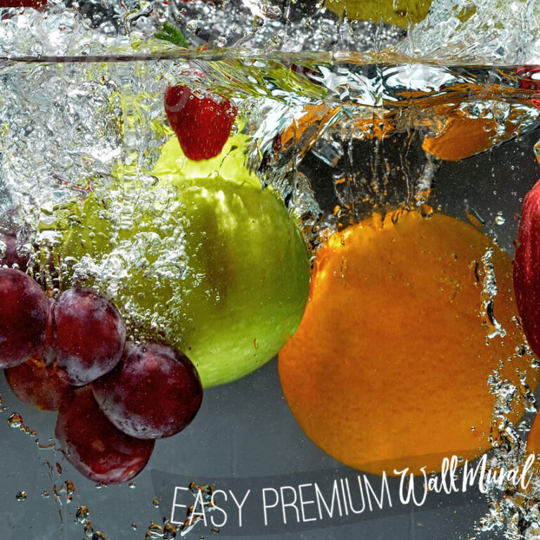 A close up of Water Splash And Fruits Wallpaper