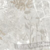 A close up of Champagne Metallic Flowers Wallpaper