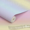 Roll of Rainbow Ombre Stripes Wallpaper