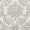 A close up of Archive Damask Grey Wallpaper