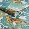 Roll of Jungle Leaves and Cheetahs Wallpaper