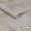 Roll of Textured Grey and Gold Geo Wallpaper