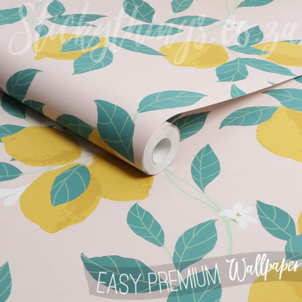 Roll of Lemon Blossoms Wallpaper