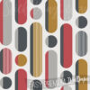 A close up of Retro Pattern Wallpaper