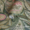 A roll of Amaira Pink Leafy Wallpaper