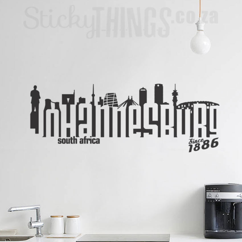 Wall Decal Johannesburg • Sticky Things